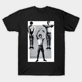 "Restoration": Early 1900s Physical Culture Positions T-Shirt